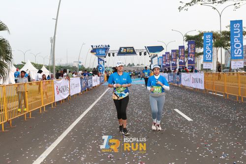 Race photo from ISOPlus Run 2024 Jakarta