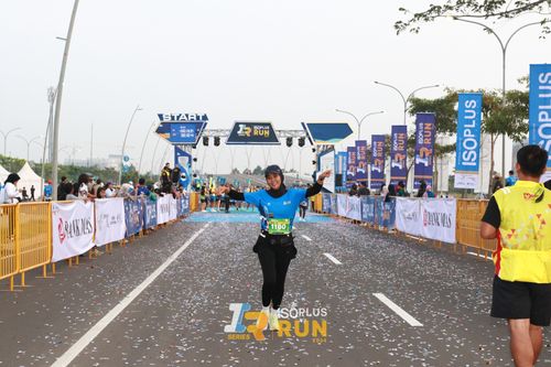 Race photo from ISOPlus Run 2024 Jakarta