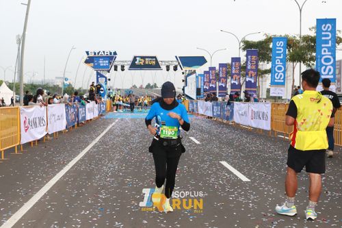 Race photo from ISOPlus Run 2024 Jakarta