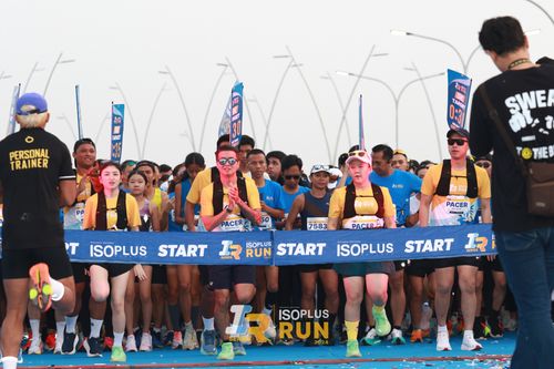 Race photo from ISOPlus Run 2024 Jakarta