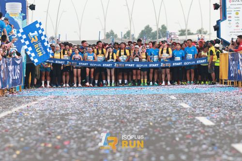 Race photo from ISOPlus Run 2024 Jakarta
