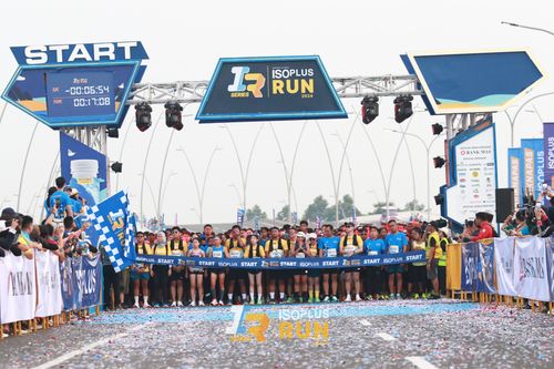 Race photo from ISOPlus Run 2024 Jakarta