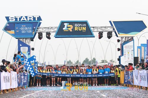 Race photo from ISOPlus Run 2024 Jakarta