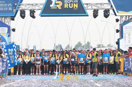 Race photo from ISOPlus Run 2024 Jakarta