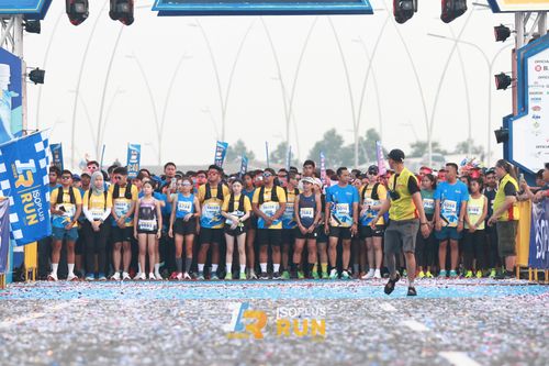 Race photo from ISOPlus Run 2024 Jakarta