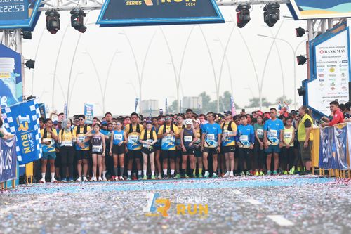 Race photo from ISOPlus Run 2024 Jakarta