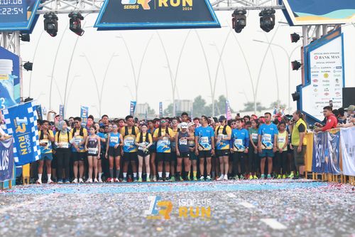 Race photo from ISOPlus Run 2024 Jakarta