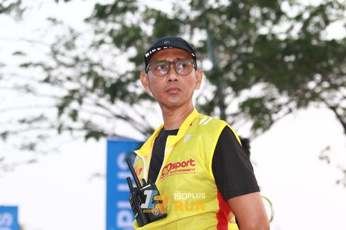 Race photo from ISOPlus Run 2024 Jakarta