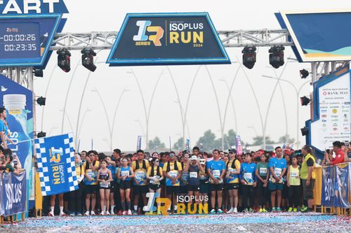 Race photo from ISOPlus Run 2024 Jakarta