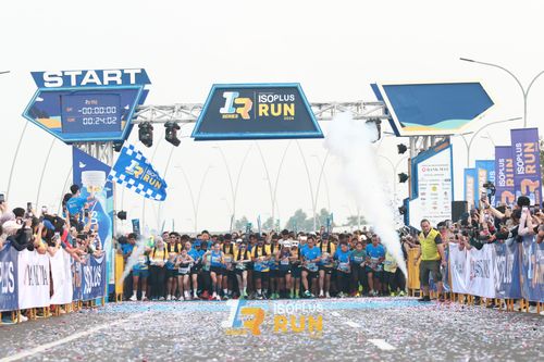 Race photo from ISOPlus Run 2024 Jakarta