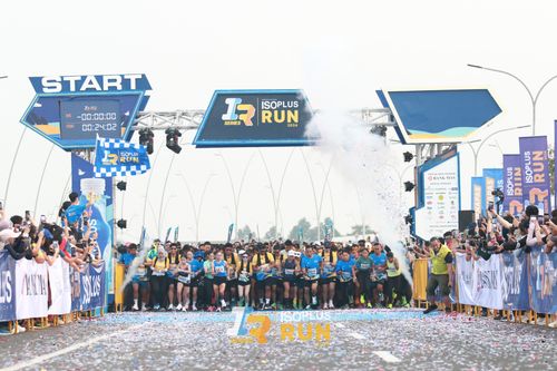Race photo from ISOPlus Run 2024 Jakarta