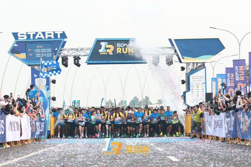 Race photo from ISOPlus Run 2024 Jakarta