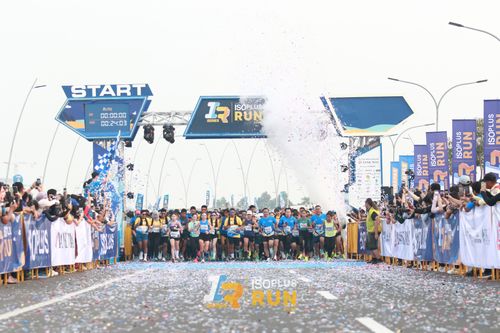 Race photo from ISOPlus Run 2024 Jakarta