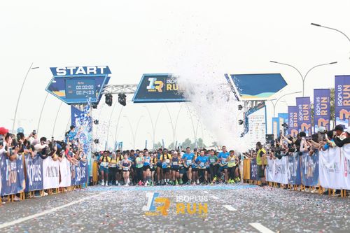 Race photo from ISOPlus Run 2024 Jakarta