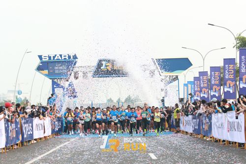 Race photo from ISOPlus Run 2024 Jakarta