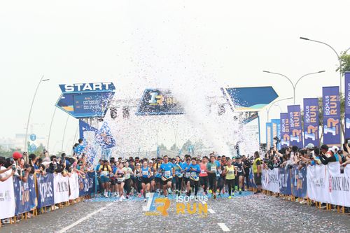 Race photo from ISOPlus Run 2024 Jakarta