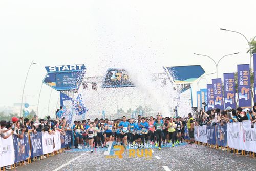 Race photo from ISOPlus Run 2024 Jakarta