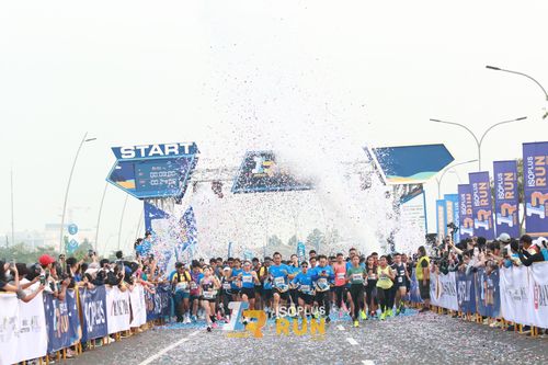 Race photo from ISOPlus Run 2024 Jakarta