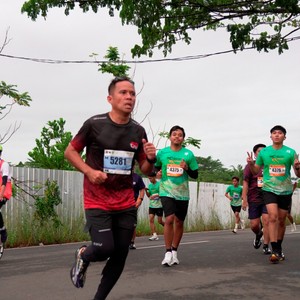 Race photo from ARUTMIN BORNEO RUN 2025