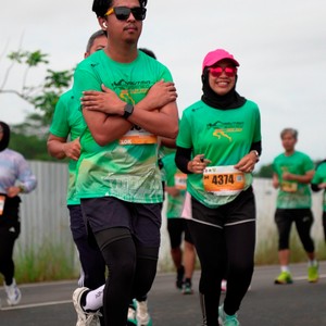 Race photo from ARUTMIN BORNEO RUN 2025