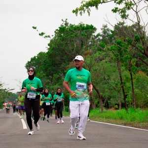 Race photo from ARUTMIN BORNEO RUN 2025