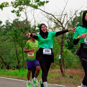 Race photo from ARUTMIN BORNEO RUN 2025