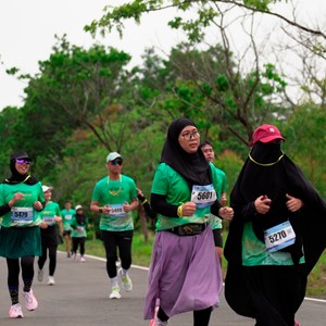 Race photo from ARUTMIN BORNEO RUN 2025