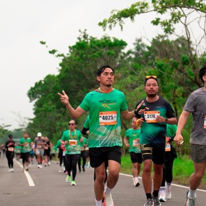 Race photo from ARUTMIN BORNEO RUN 2025