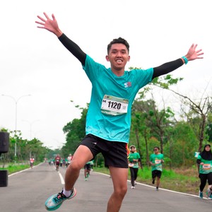 Race photo from ARUTMIN BORNEO RUN 2025