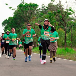 Race photo from ARUTMIN BORNEO RUN 2025