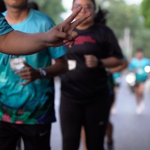 Race photo from VIBES AND STRENGTH CAMP ABR 2025