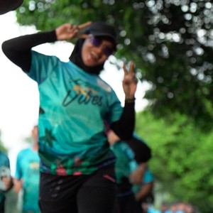 Race photo from VIBES AND STRENGTH CAMP ABR 2025