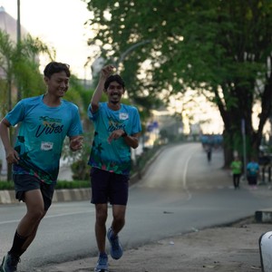 Race photo from VIBES AND STRENGTH CAMP ABR 2025