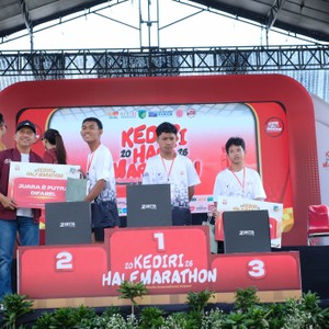 Race photo from KEDIRI HALF MARATHON 2026