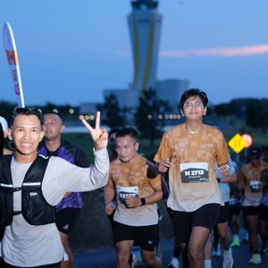 Race photo from KEDIRI HALF MARATHON 2026