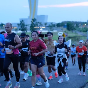 Race photo from KEDIRI HALF MARATHON 2026