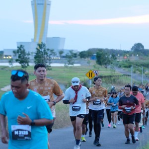 Race photo from KEDIRI HALF MARATHON 2026