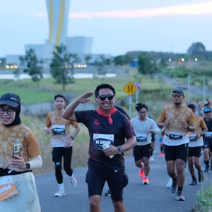 Race photo from KEDIRI HALF MARATHON 2026