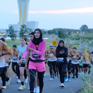 Race photo from KEDIRI HALF MARATHON 2026