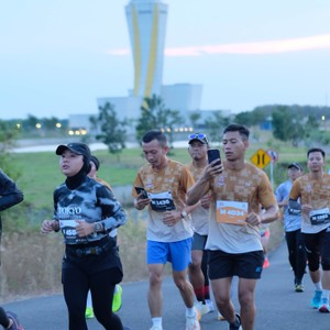 Race photo from KEDIRI HALF MARATHON 2026