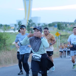 Race photo from KEDIRI HALF MARATHON 2026