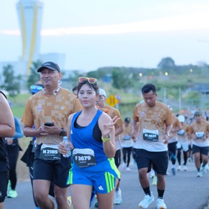Race photo from KEDIRI HALF MARATHON 2026