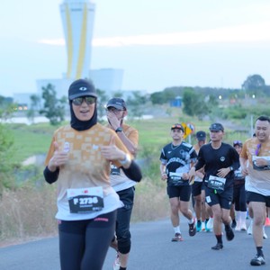 Race photo from KEDIRI HALF MARATHON 2026