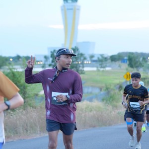 Race photo from KEDIRI HALF MARATHON 2026
