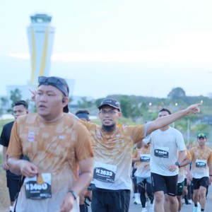 Race photo from KEDIRI HALF MARATHON 2026