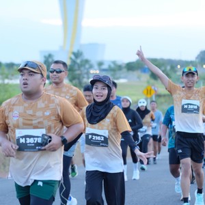 Race photo from KEDIRI HALF MARATHON 2026