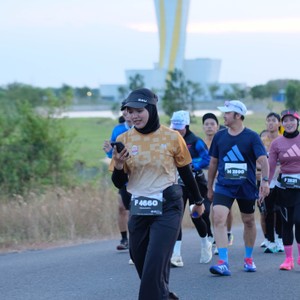 Race photo from KEDIRI HALF MARATHON 2026