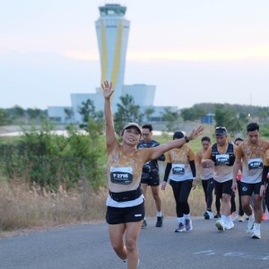 Race photo from KEDIRI HALF MARATHON 2026