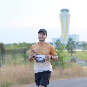 Race photo from KEDIRI HALF MARATHON 2026