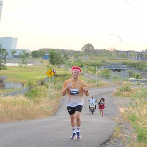 Race photo from KEDIRI HALF MARATHON 2026
